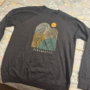 Serengetee crew neck sweatshirt